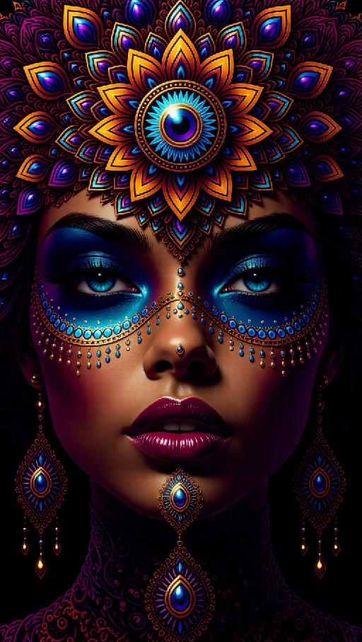 Text to Image AI effects generated image