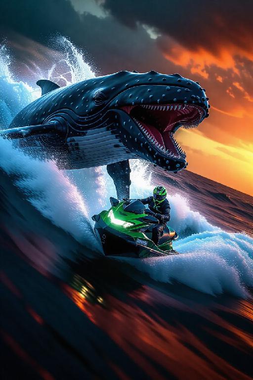 Text to Image AI effects generated image