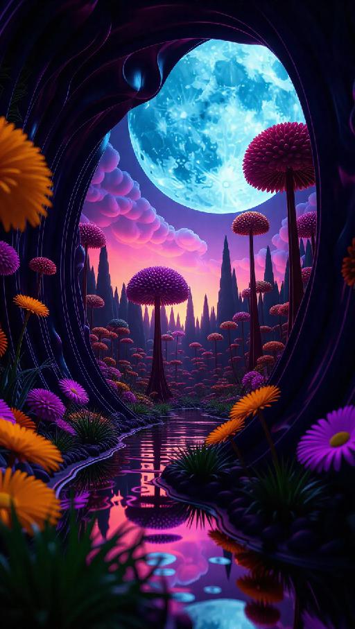 Text to Image AI effects generated image