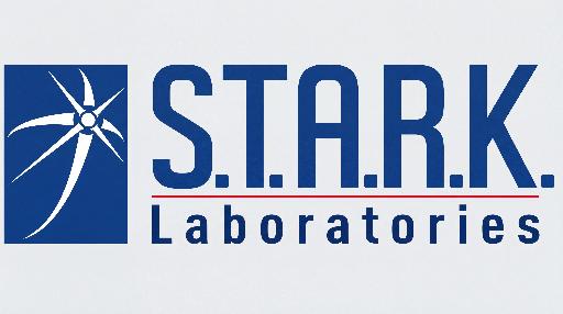 S.T.A.R.K. Labs of the Future Beyond 2099 logo (3) AI effects generated image