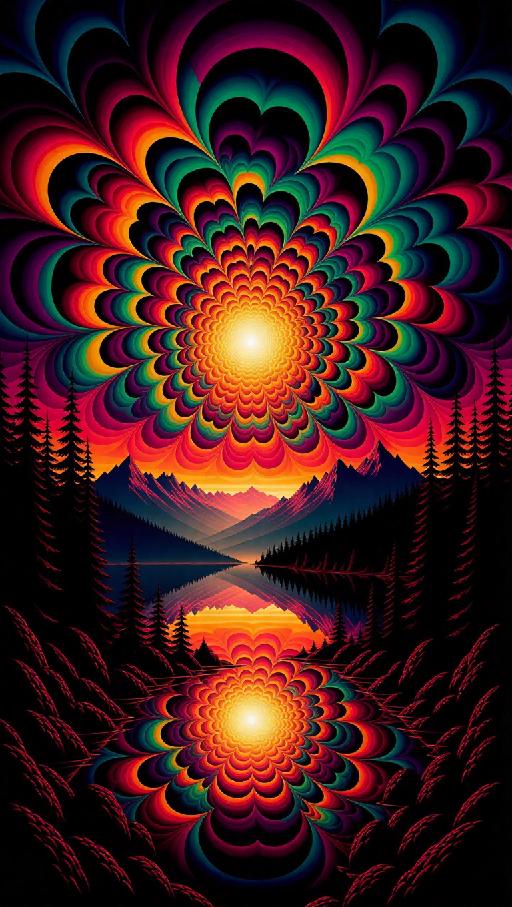 Text to Image AI effects generated image