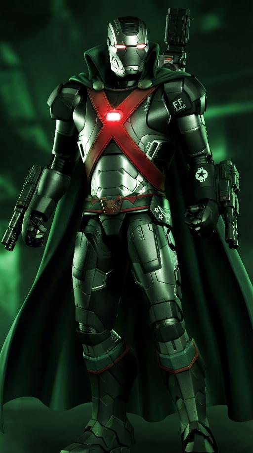 War Manhunter of the Future Beyond 2099 AI effects generated image