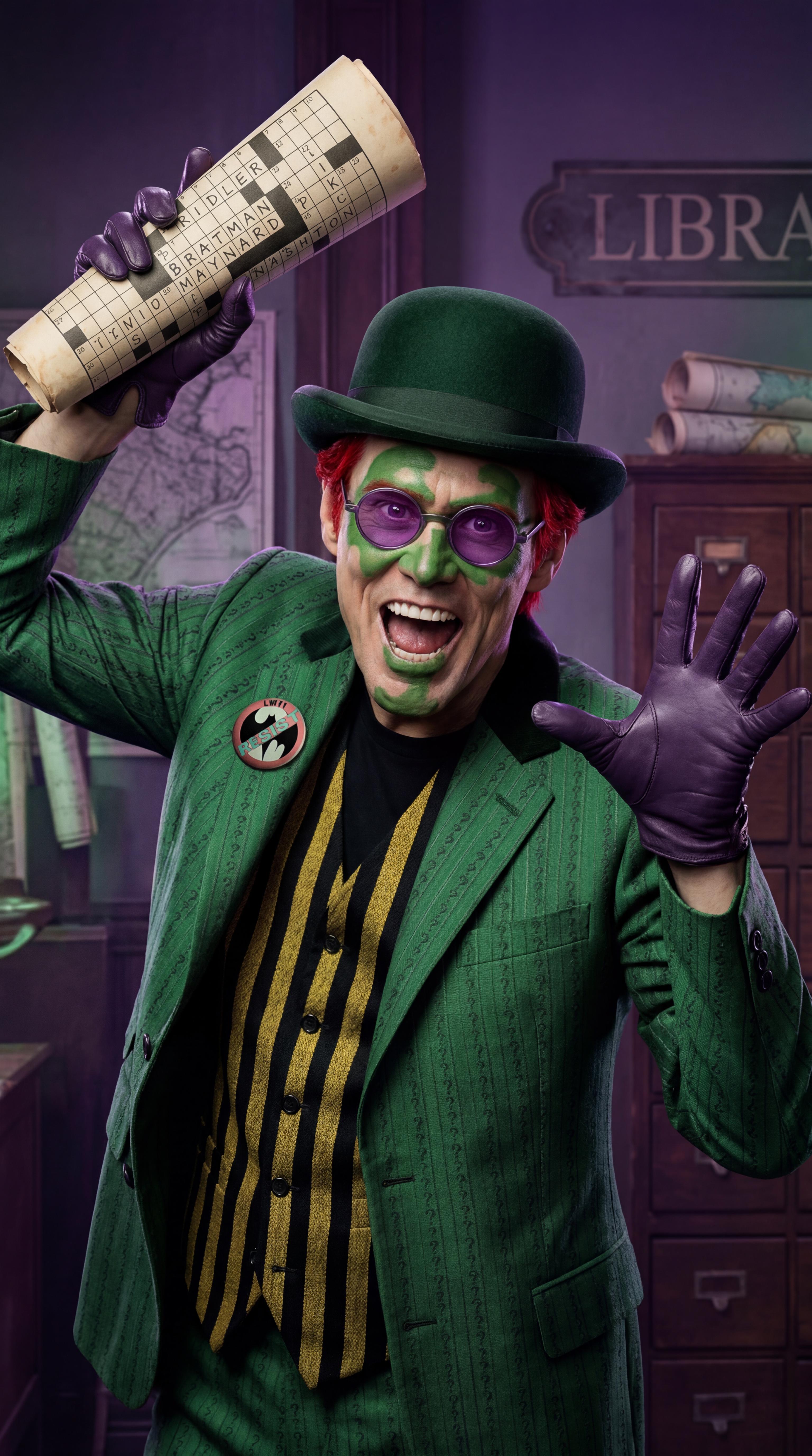 Norman Pinkus a.k.a. the Riddler (from Batman: Revolution) and Edward ...