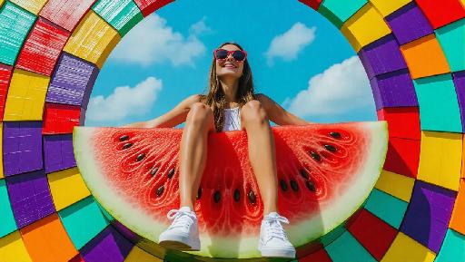 Text to Image AI effects generated image