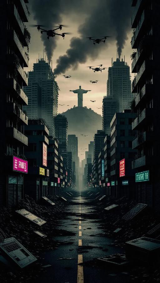 Text to Image AI effects generated image