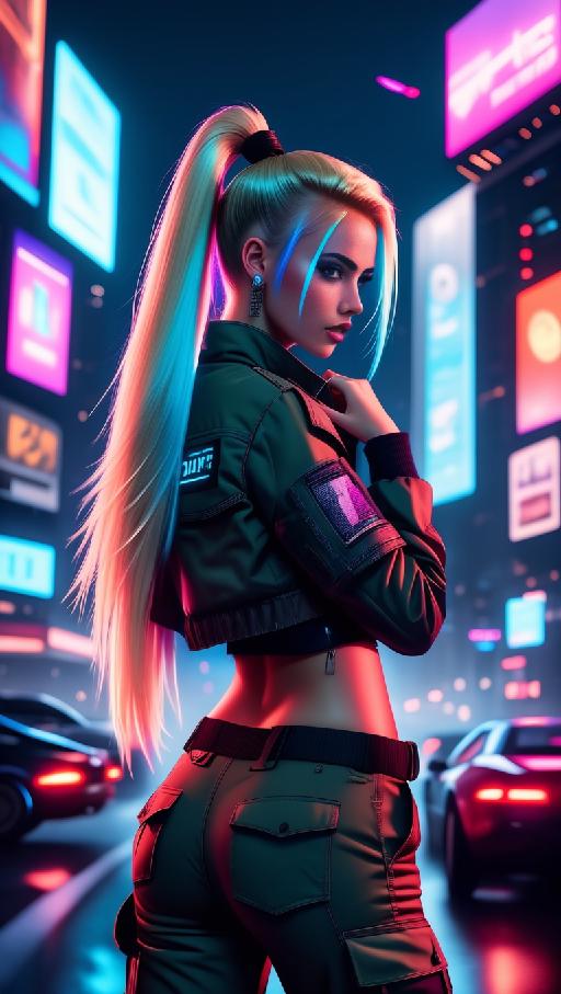 Text to Image AI effects generated image