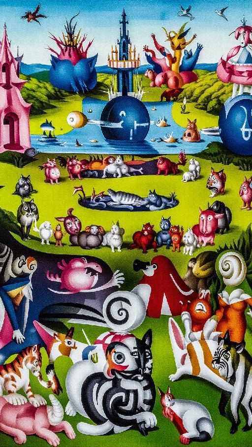 Text to Image AI effects generated image