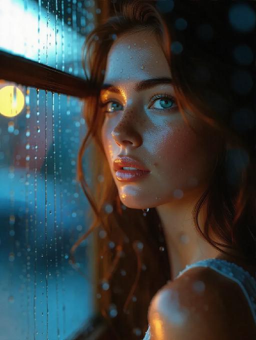 Melted  AI effects generated image