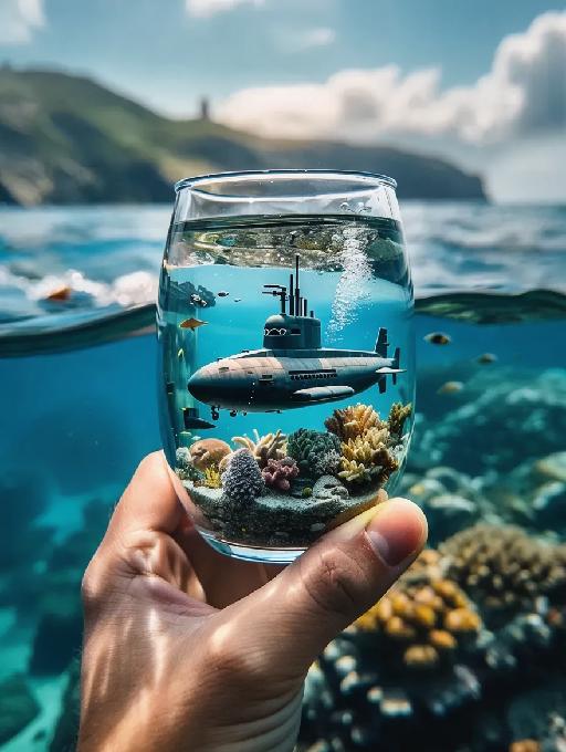 Text to Image AI effects generated image