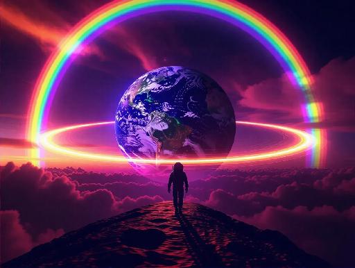 Text to Image AI effects generated image