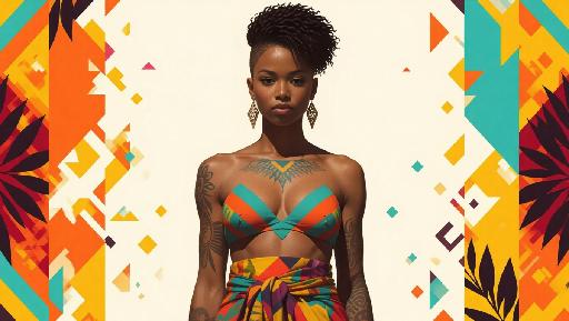 Text to Image AI effects generated image