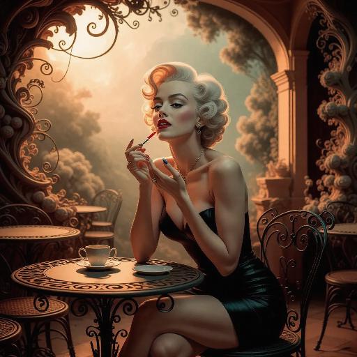 Text to Image AI effects generated image