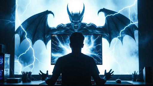 Text to Image AI effects generated image