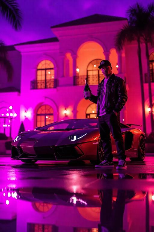 Text to Image AI effects generated image