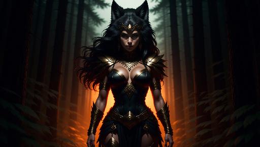 Text to Image AI effects generated image