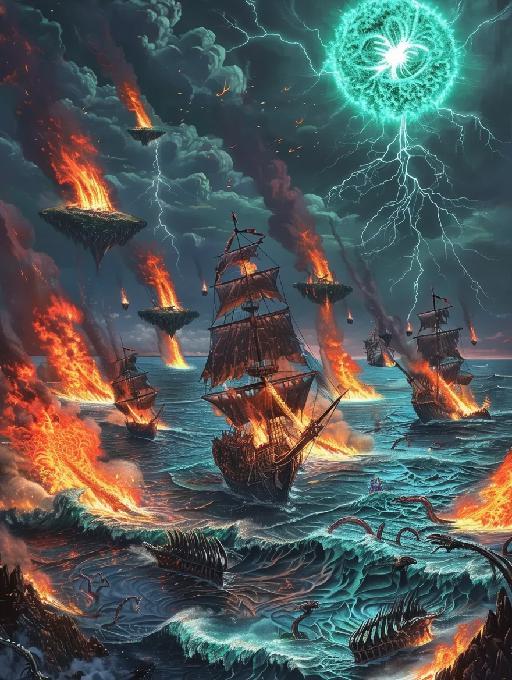 Text to Image AI effects generated image