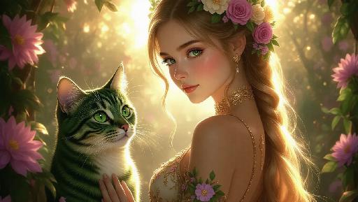 Text to Image AI effects generated image