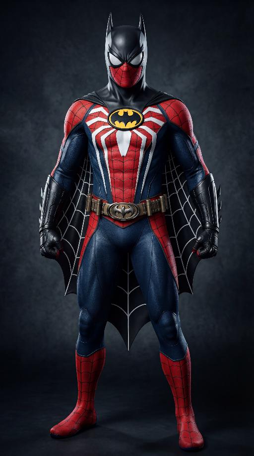 Spider-Knight (New Earth) AI effects generated image