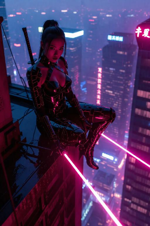 Text to Image AI effects generated image