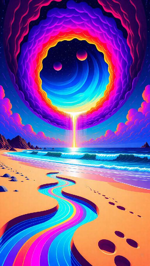 Text to Image AI effects generated image