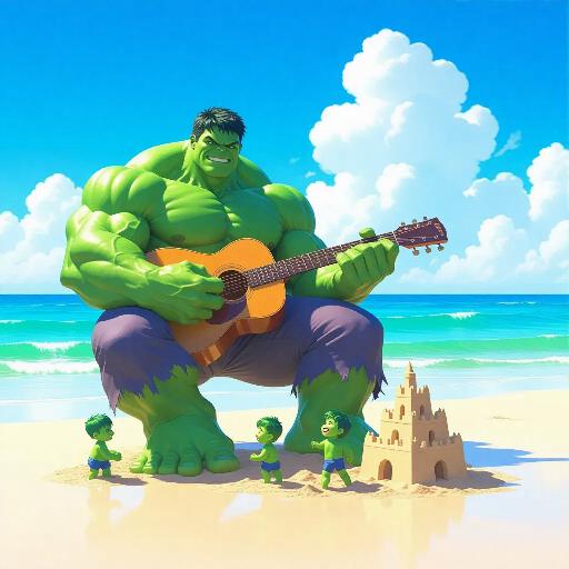 Text to Image AI effects generated image