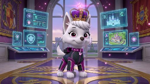Queen Sweetie AI effects generated image