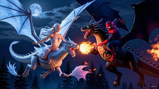 AI Image Enhance AI effects generated image