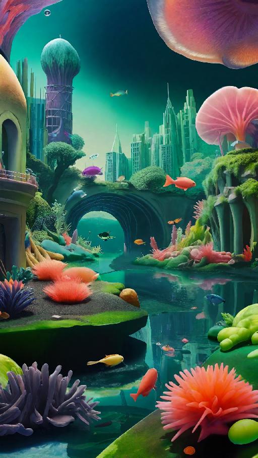 Image to Image AI effects generated image