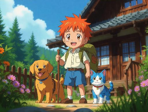 Text to Image AI effects generated image