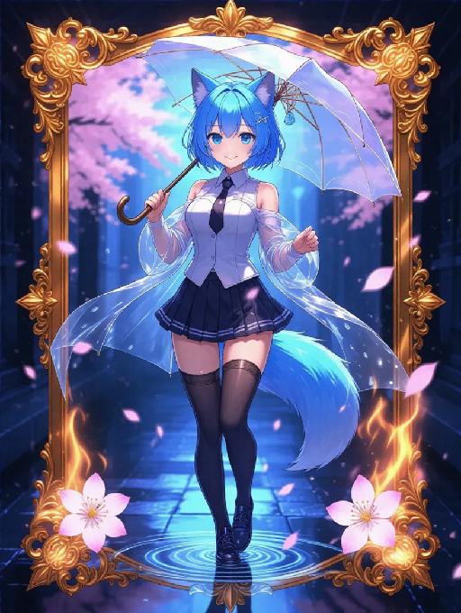 Text to Image AI effects generated image