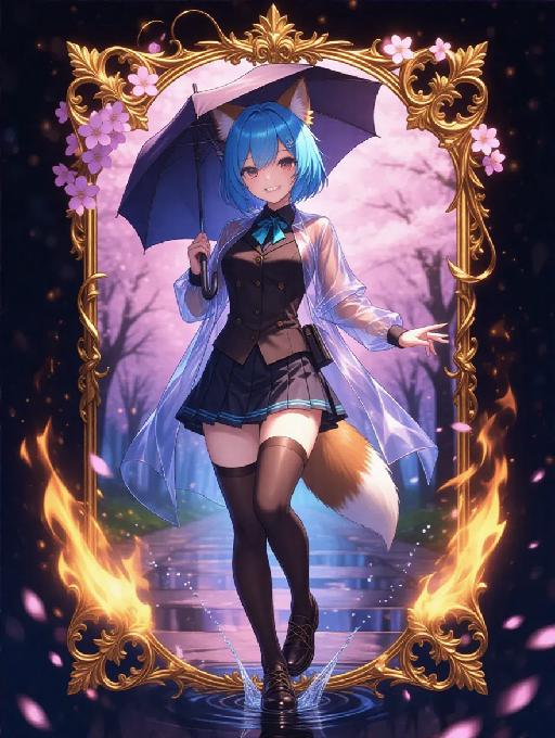 Text to Image AI effects generated image