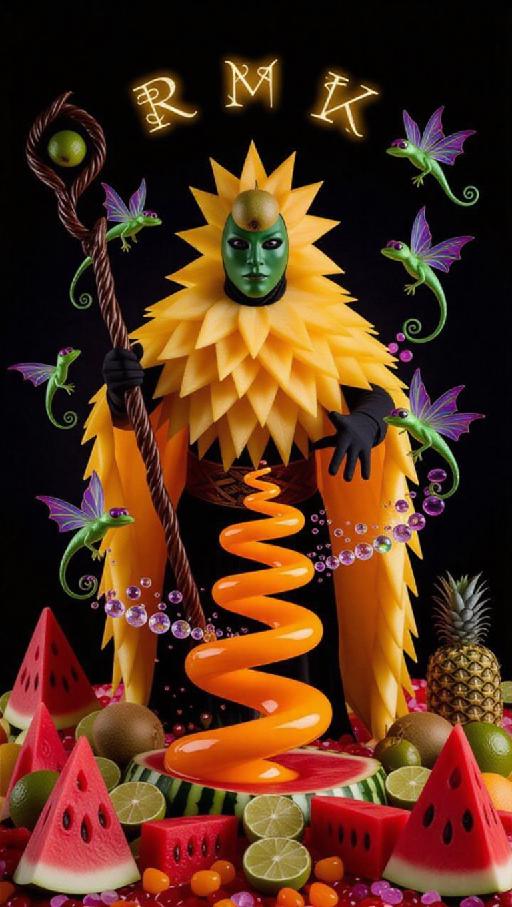 Text to Image AI effects generated image