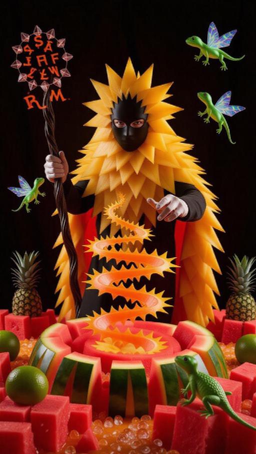 Text to Image AI effects generated image