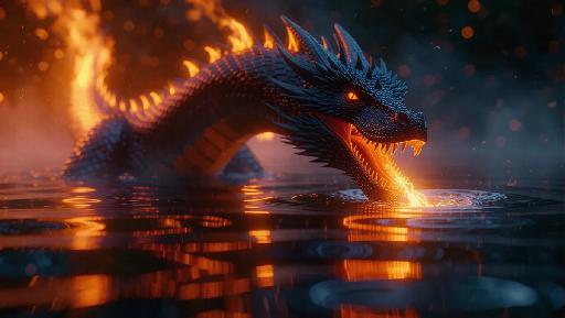 Text to Image AI effects generated image