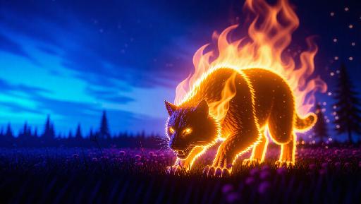 Text to Image AI effects generated image