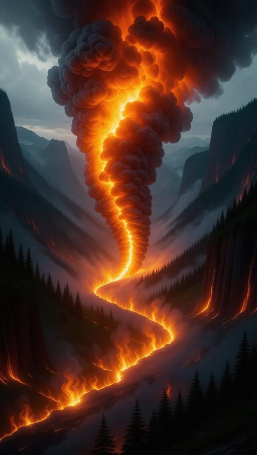 Text to Image AI effects generated image