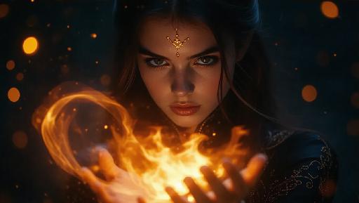 Text to Image AI effects generated image