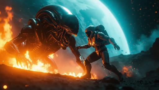 Text to Image AI effects generated image