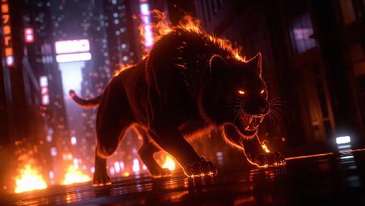 Text to Image AI effects generated image