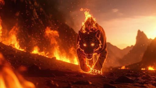 Text to Image AI effects generated image