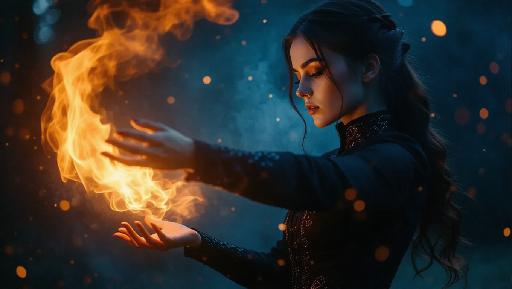 Text to Image AI effects generated image