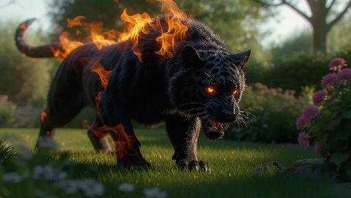 Text to Image AI effects generated image