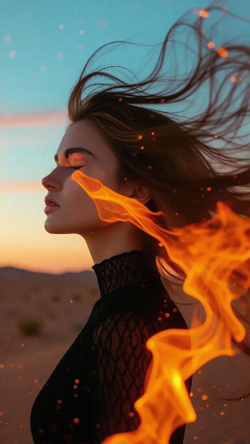 Text to Image AI effects generated image