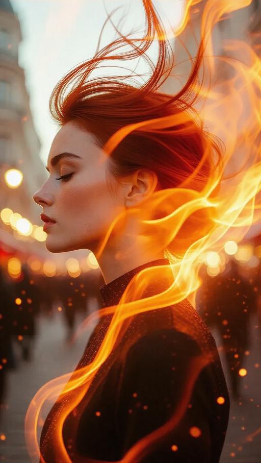 Text to Image AI effects generated image