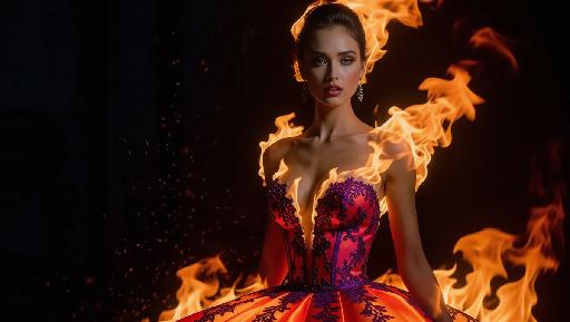 Text to Image AI effects generated image