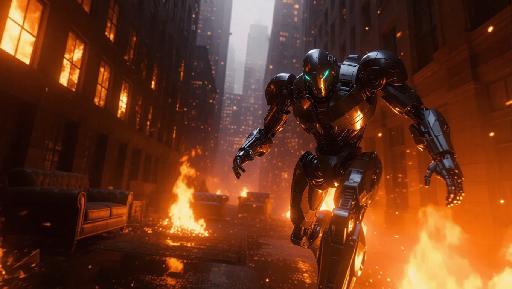 Text to Image AI effects generated image