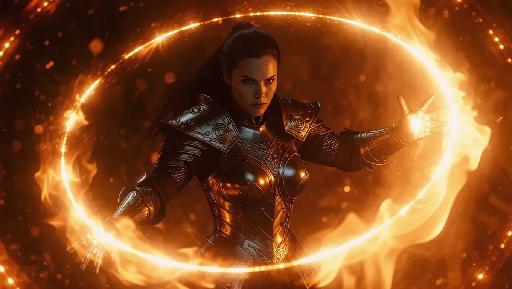 Text to Image AI effects generated image