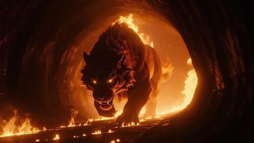 Text to Image AI effects generated image