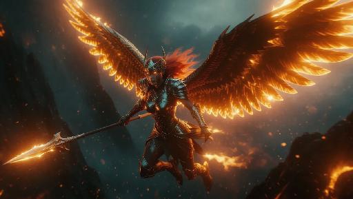 Text to Image AI effects generated image