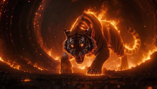 Text to Image AI effects generated image